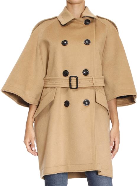 burberry bunny coat|burberry cashmere cape coat.